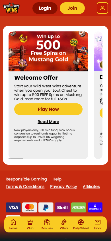 Wild_West_Wins_Casino_promotions_mobile