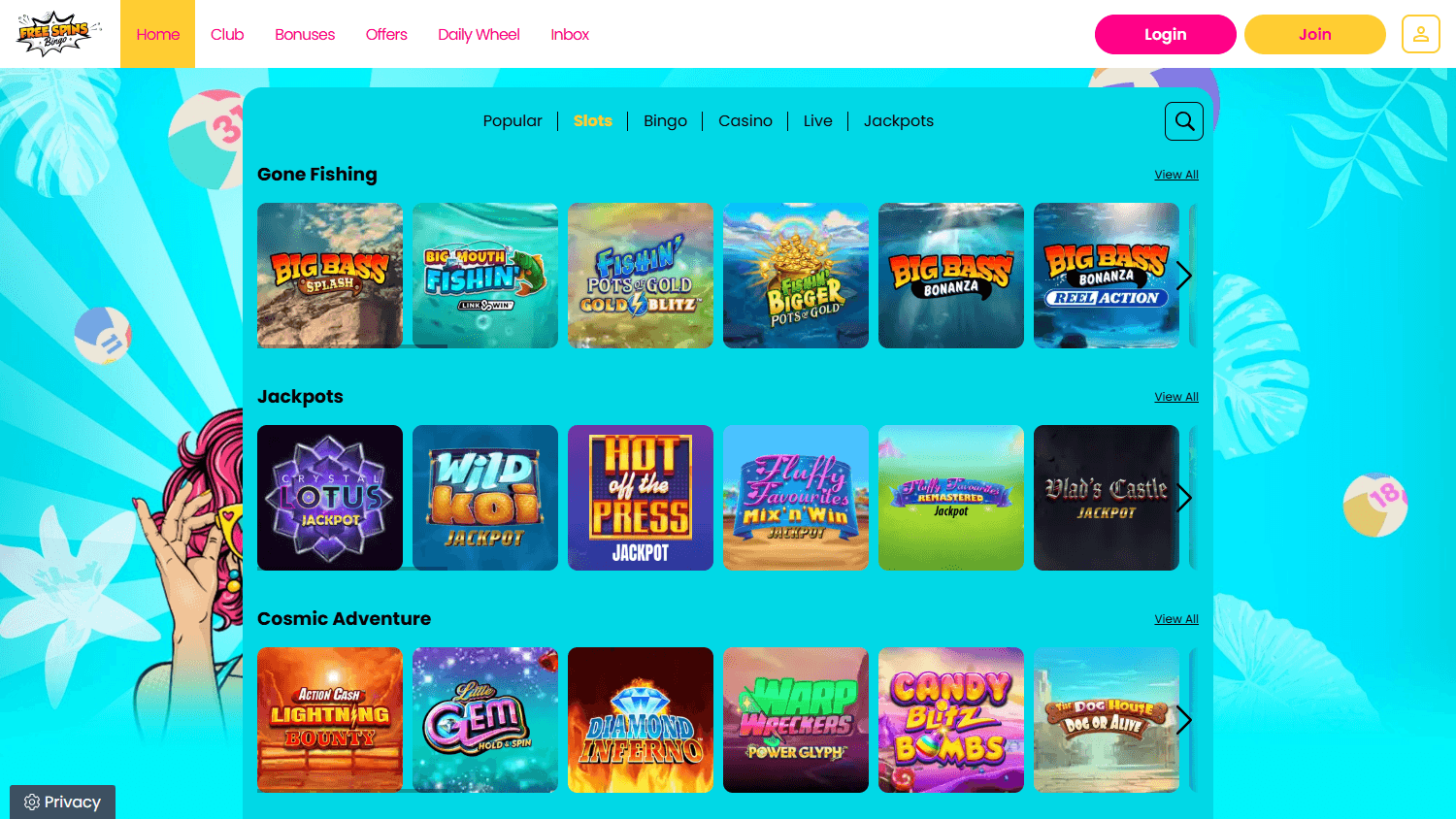 FreeSpinsBingo_Casino_IE_game_gallery_desktop