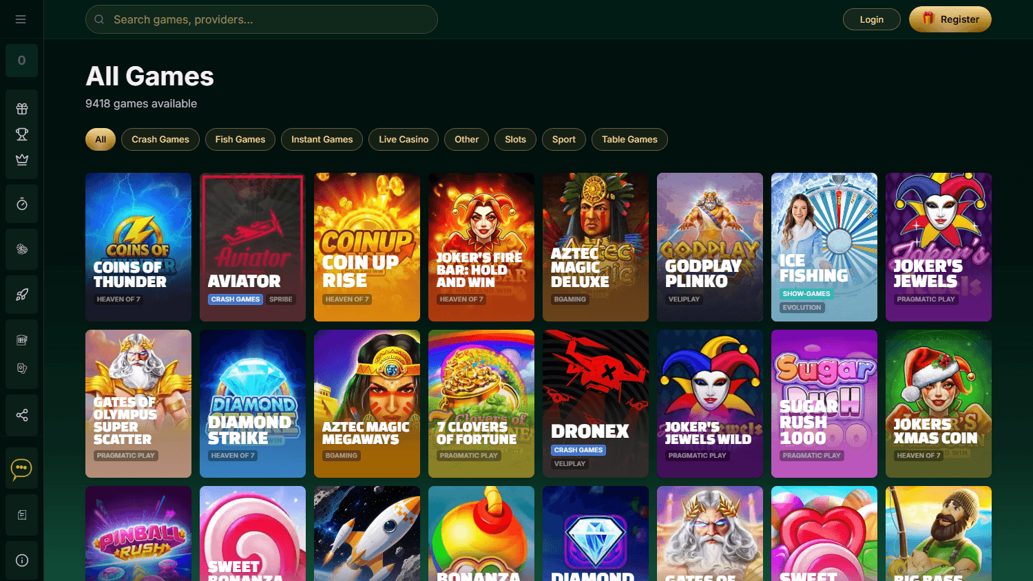 Parivo_Casino_game_gallery_desktop