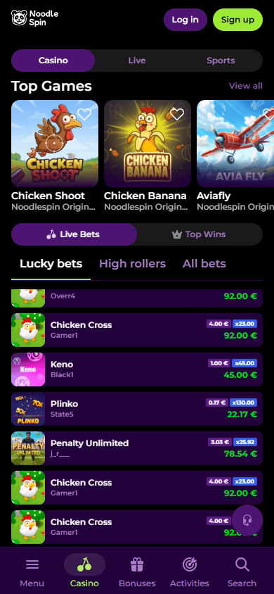 NoodleSpin_Casino_homepage_mobile