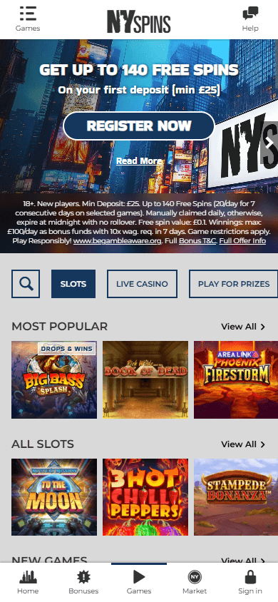NYspins_Casino_UK_game_gallery_mobile