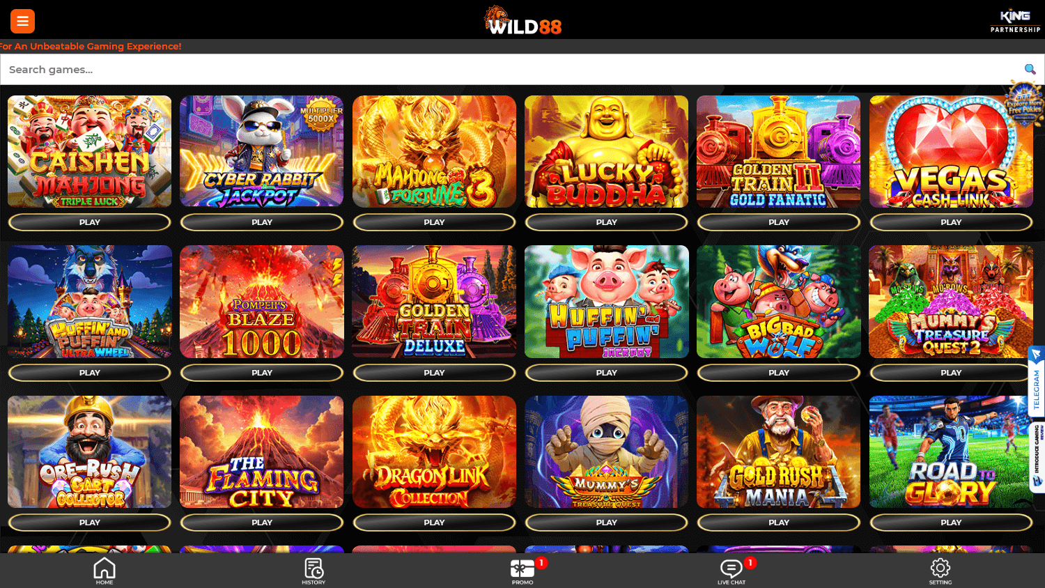 Wild88_Casino_game_gallery_desktop