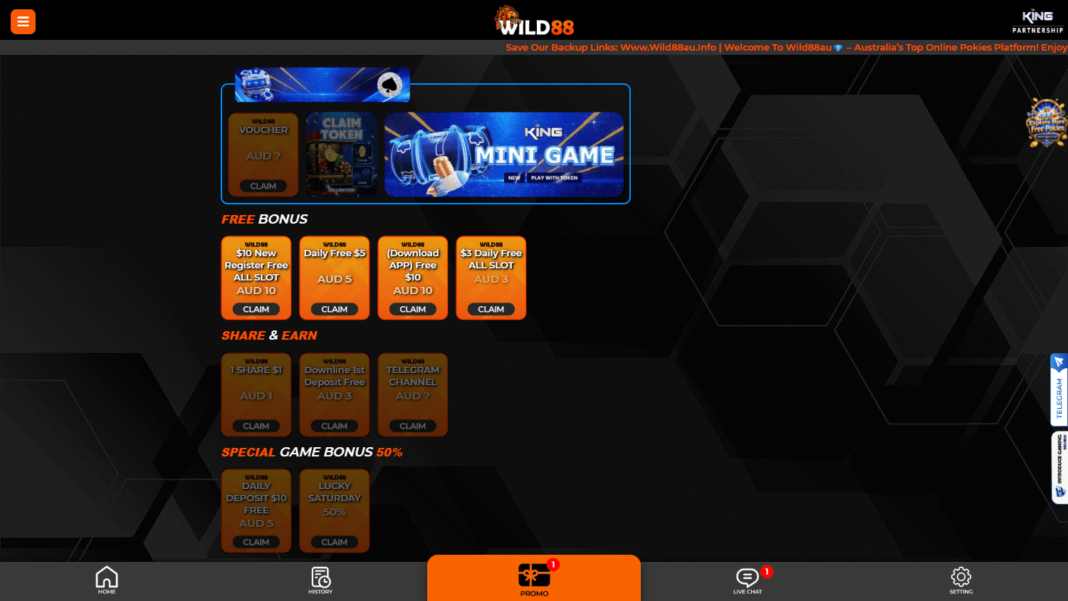 Wild88_Casino_promotions_desktop