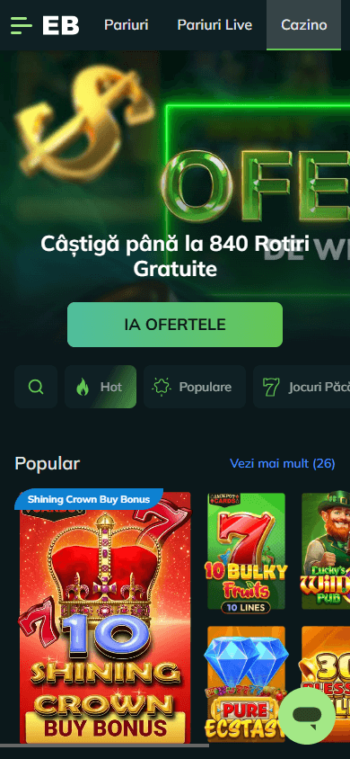 Excelbet_Casino_homepage_mobile