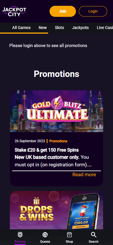 Jackpotcity_Casino_UK_promotions_mobile