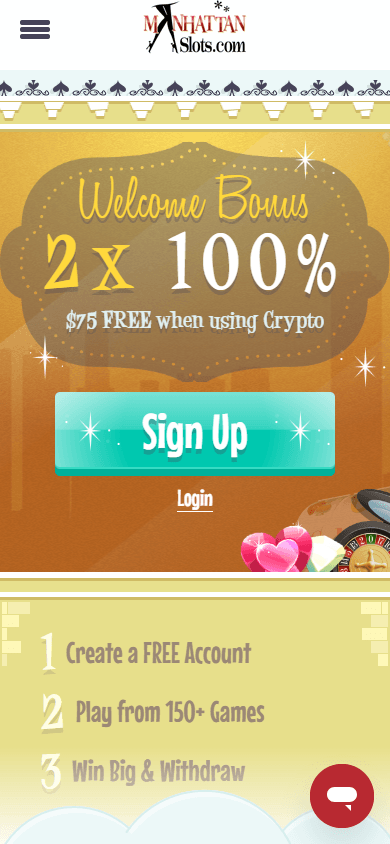 Manhattan_Slots_Casino_homepage_mobile