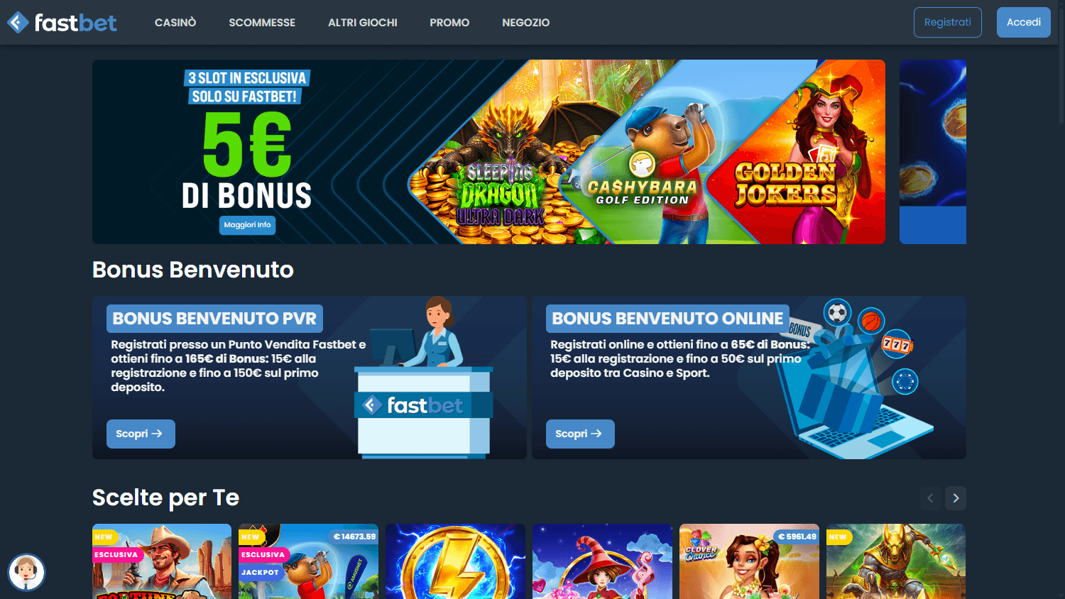 FastBet_Casino_IT_homepage_desktop