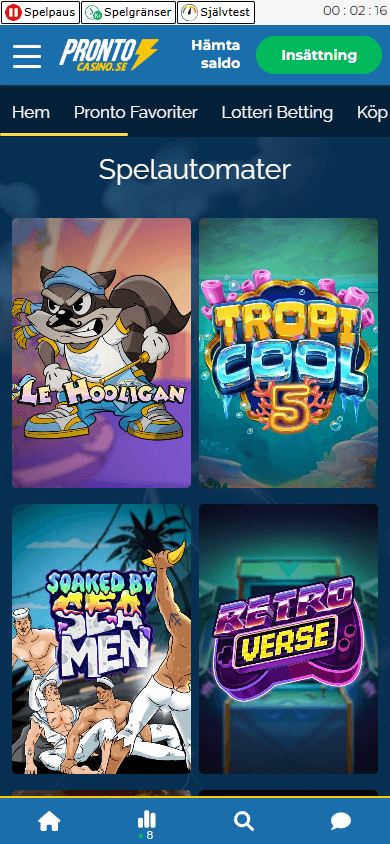 Pronto_Casino_game_gallery_mobile