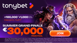 TonyBet promo