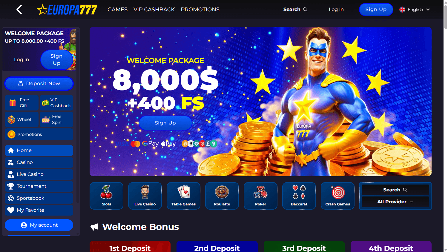 europa777_casino_homepage_desktop