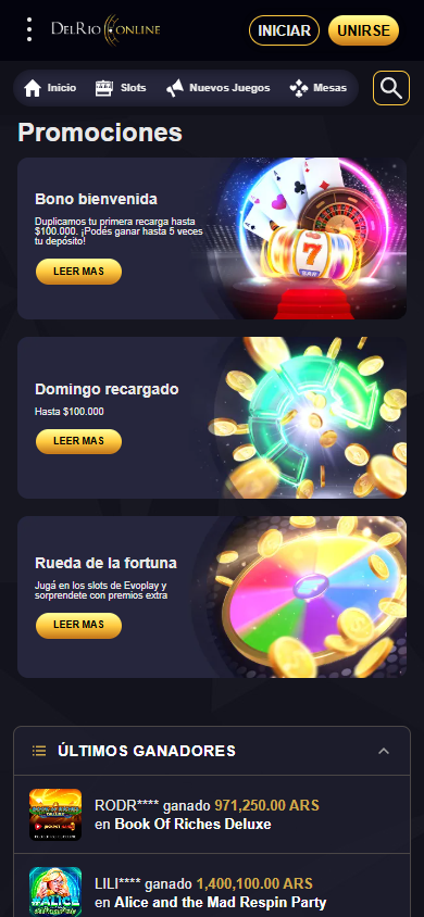 DelRio_Casino_promotions_mobile