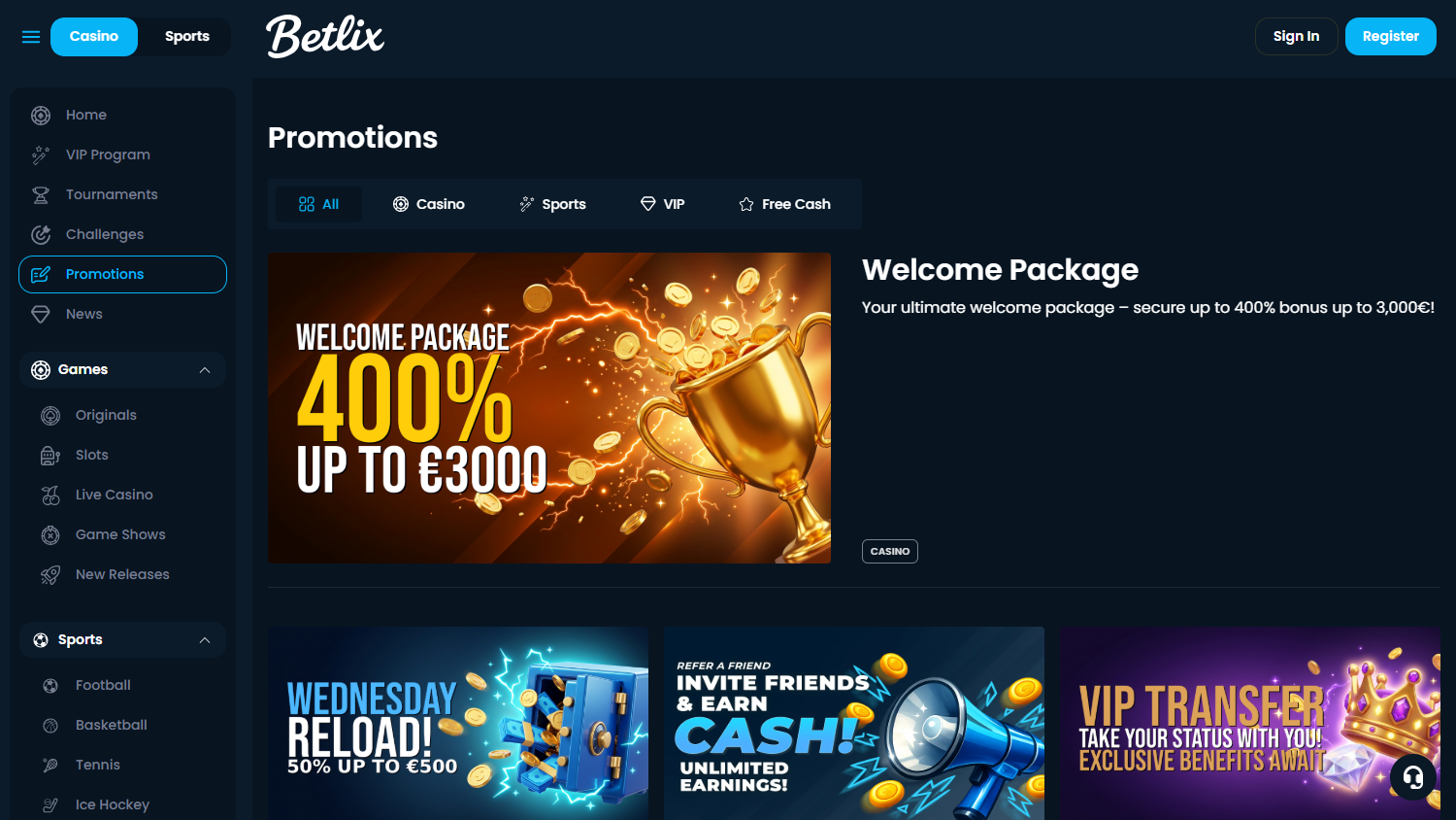 Betlix_Casino_promotions_desktop