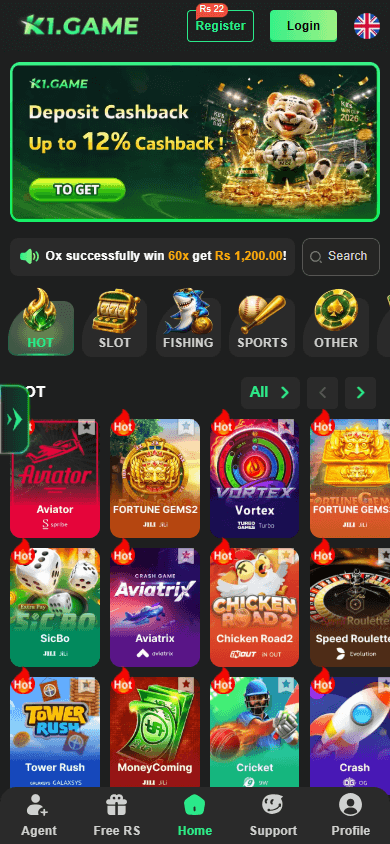 K1.game_Casino_homepage_mobile
