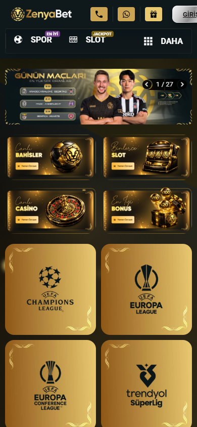 ZenyaBet_Casino_homepage_mobile