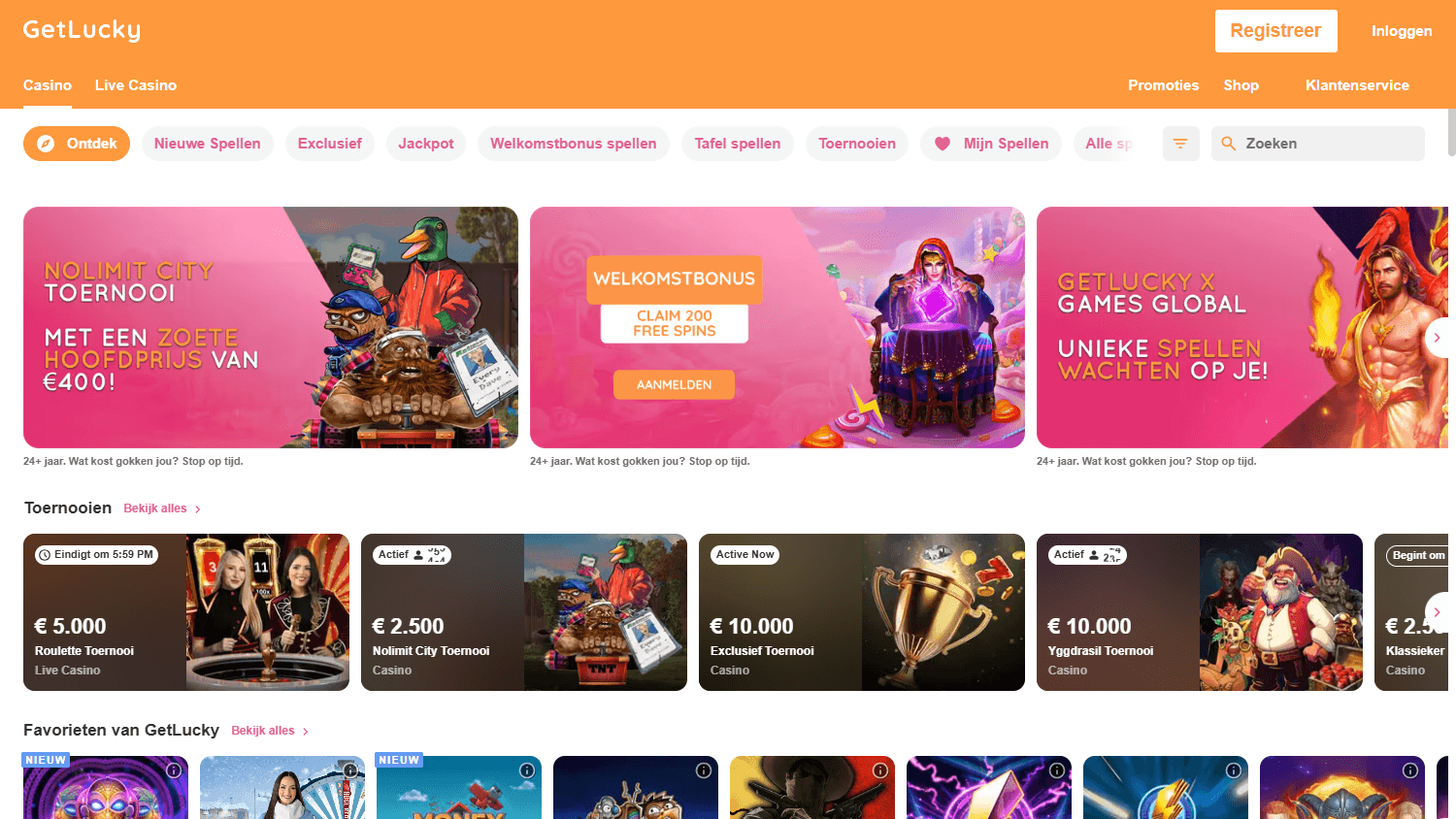Get_Lucky_Casino_NL_homepage_desktop