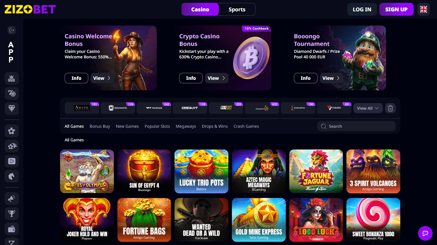 Zizobet_Casino_game_gallery_desktop