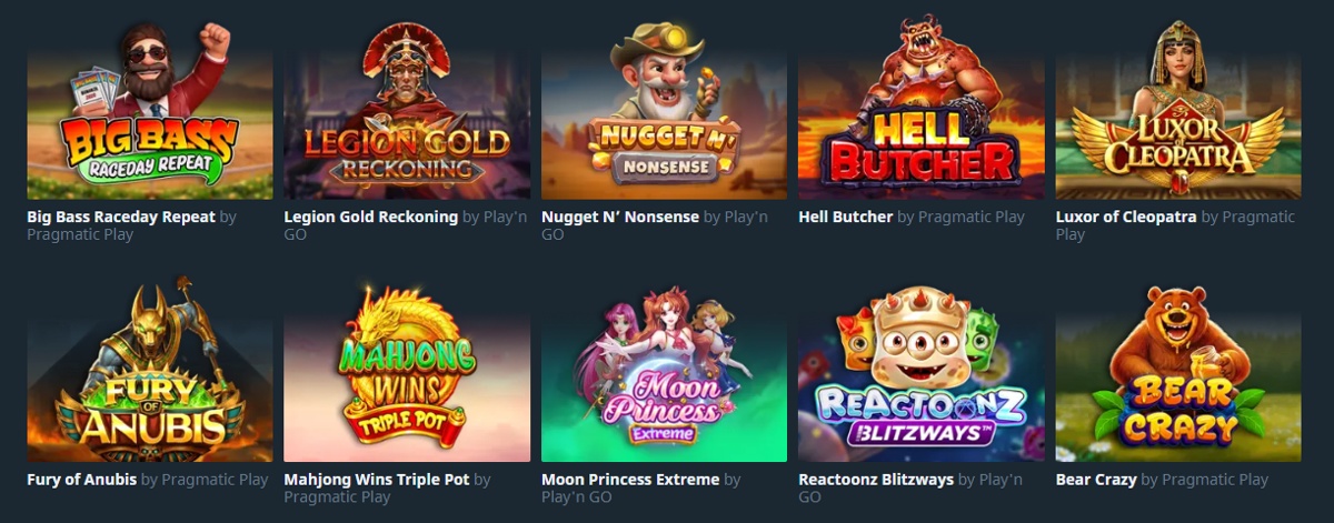 Visa online casinos offer thousands of games in Canada