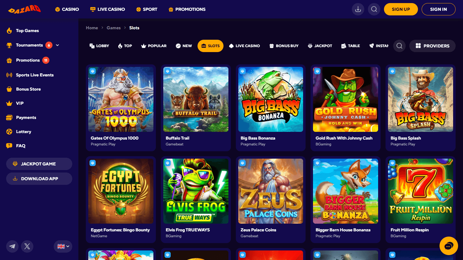 Dazard_Casino_game_gallery_desktop