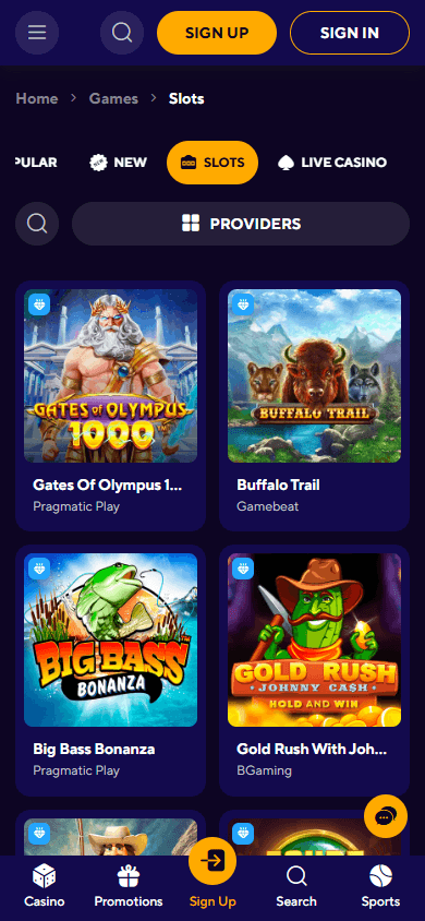 Dazard_Casino_game_gallery_mobile