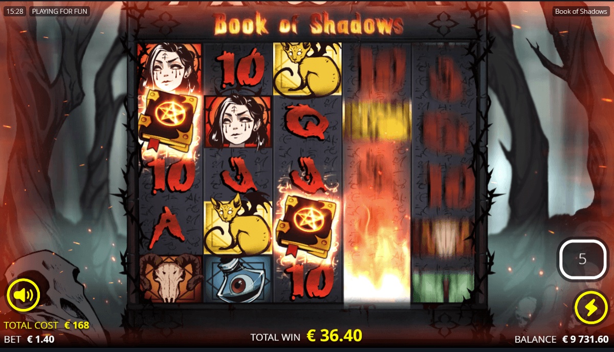 Book of Shadows Slot.