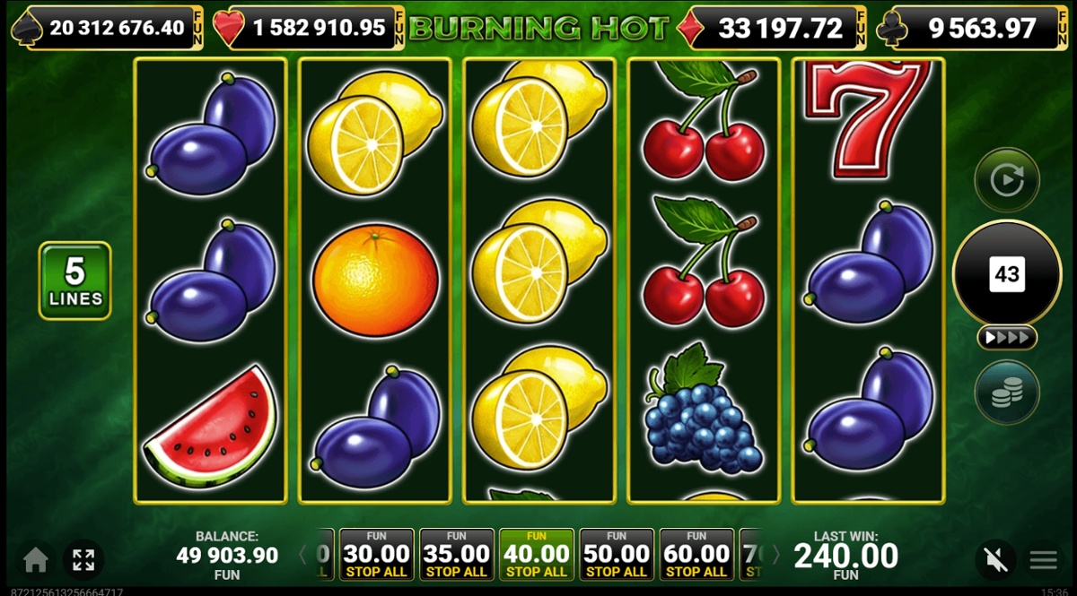 Burning Hot Slot.