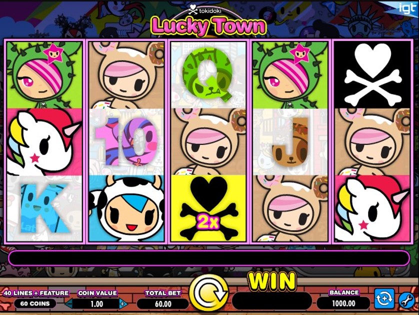 Tokidoki Lucky Town Free Slots.jpg