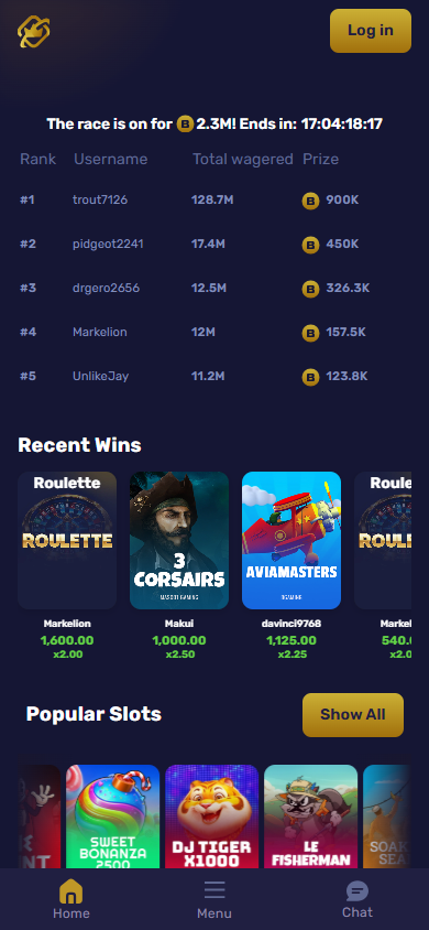 BloxGame_Casino_homepage_mobile
