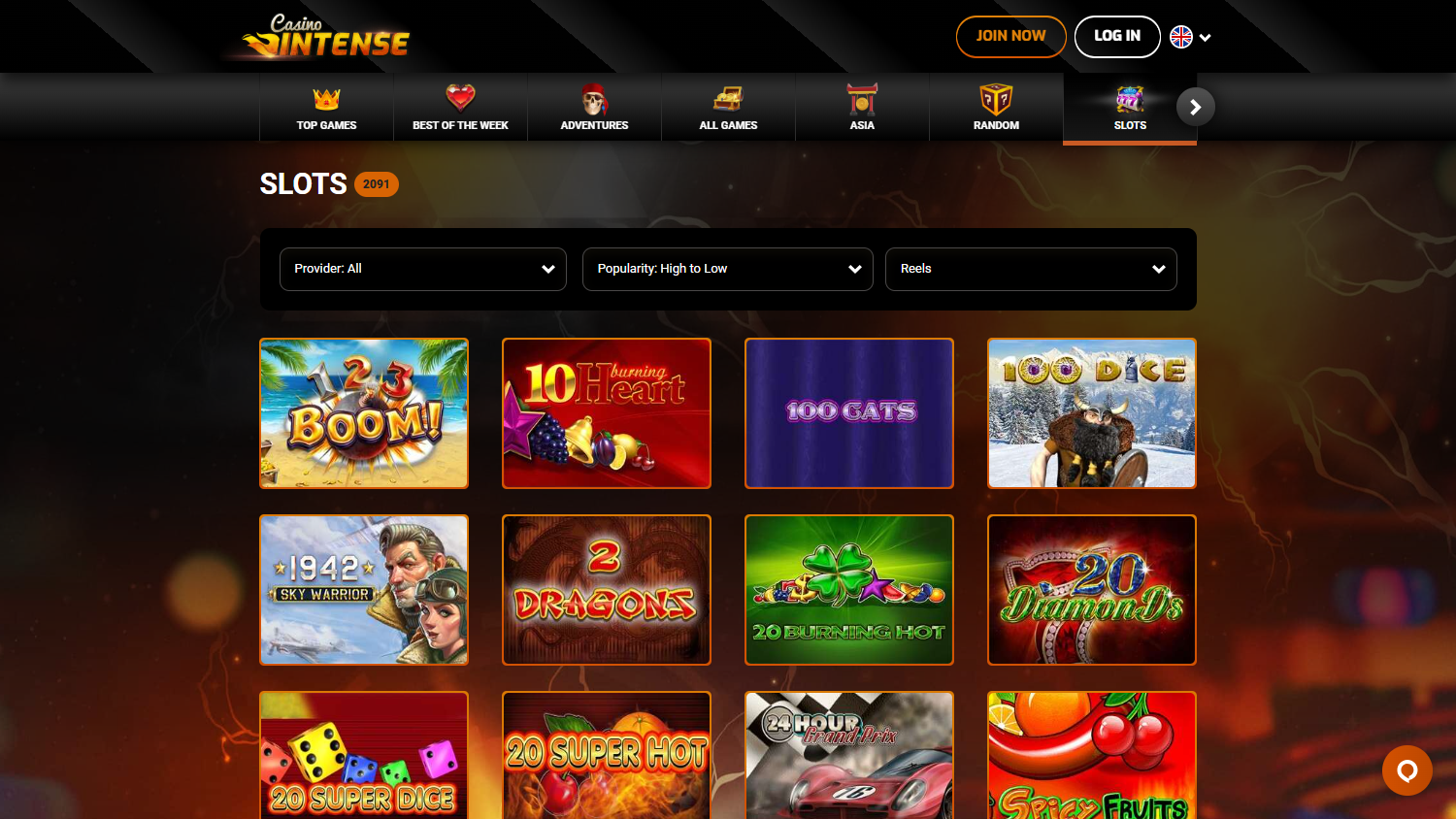 CasinoIntense_Casino_game_gallery_desktop