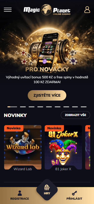 Magic_Planet_Online_Casino_homepage_mobile