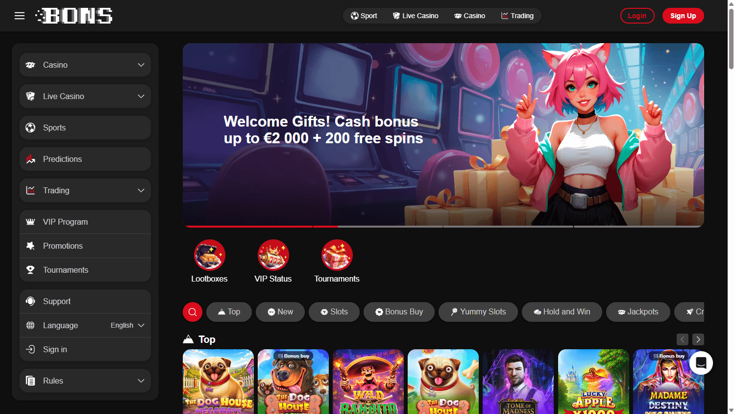 bons_casino_homepage_desktop