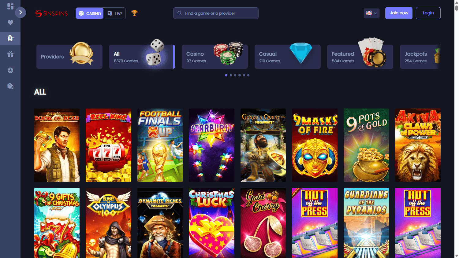 Sin_Spins_Casino_game_gallery_desktop