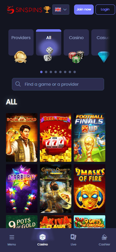 Sin_Spins_Casino_game_gallery_mobile