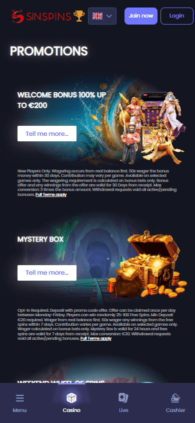 Sin_Spins_Casino_promotions_mobile