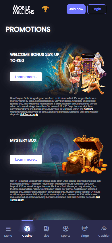 MobileMillions_Casino_promotions_mobile