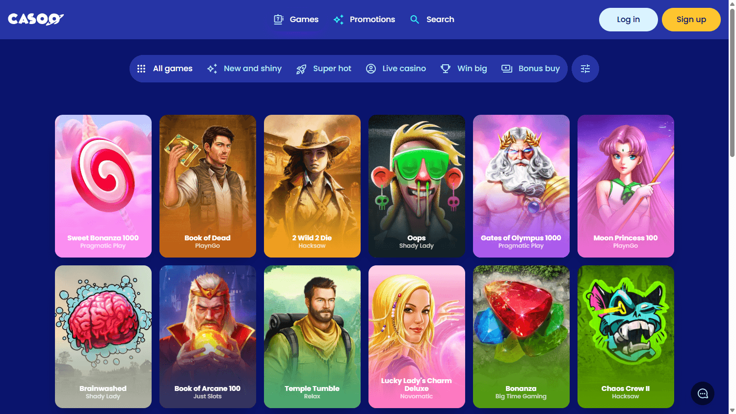 Casoo_Casino_game_gallery_desktop