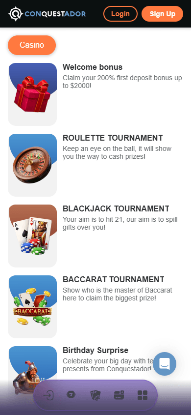 conquestador_casino_promotions_mobile
