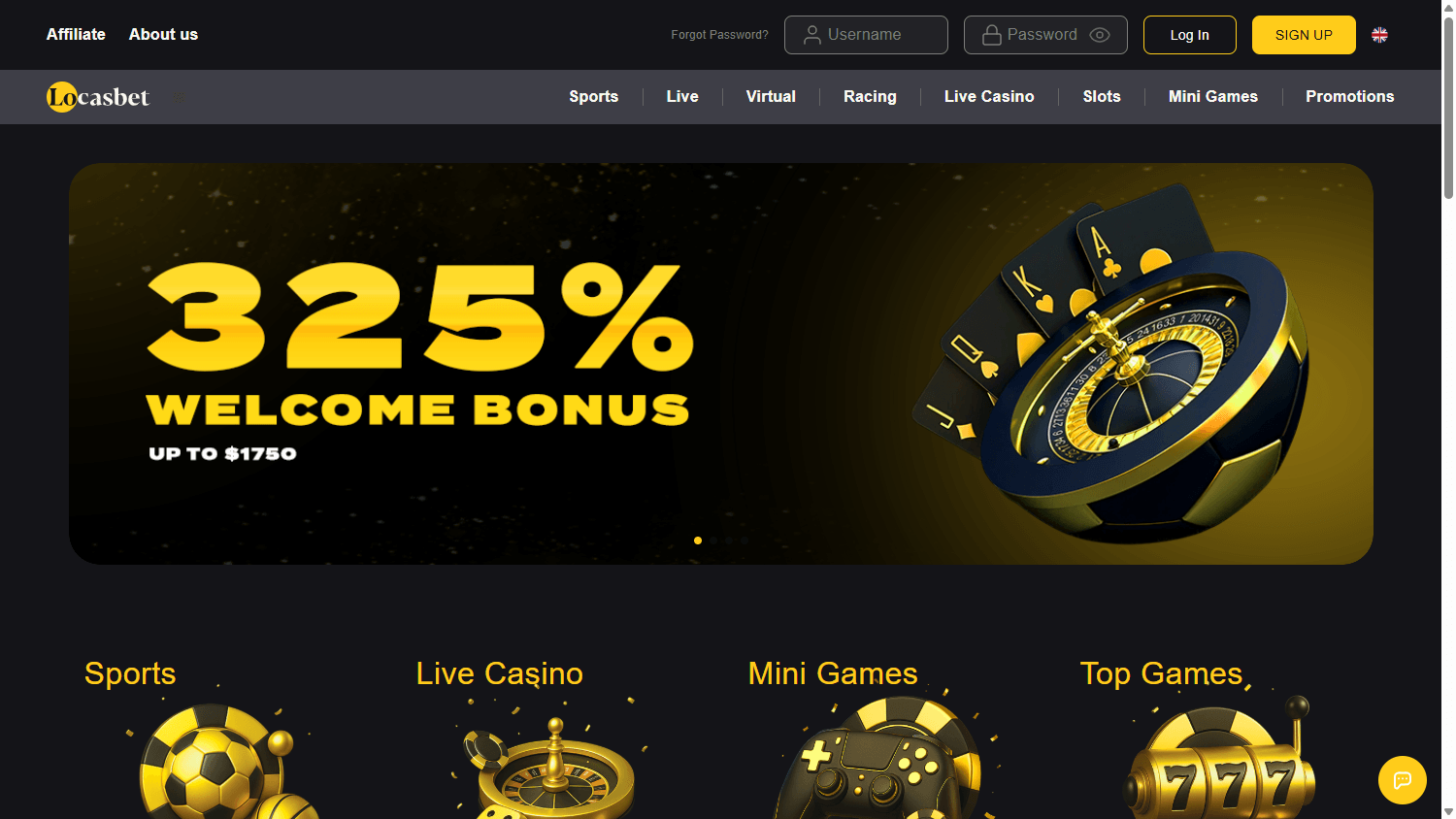 locasbet_casino_homepage_desktop