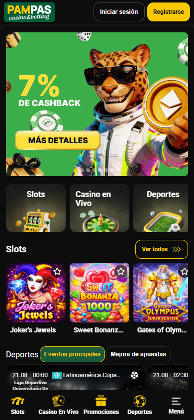 pampas_casino_homepage_mobile