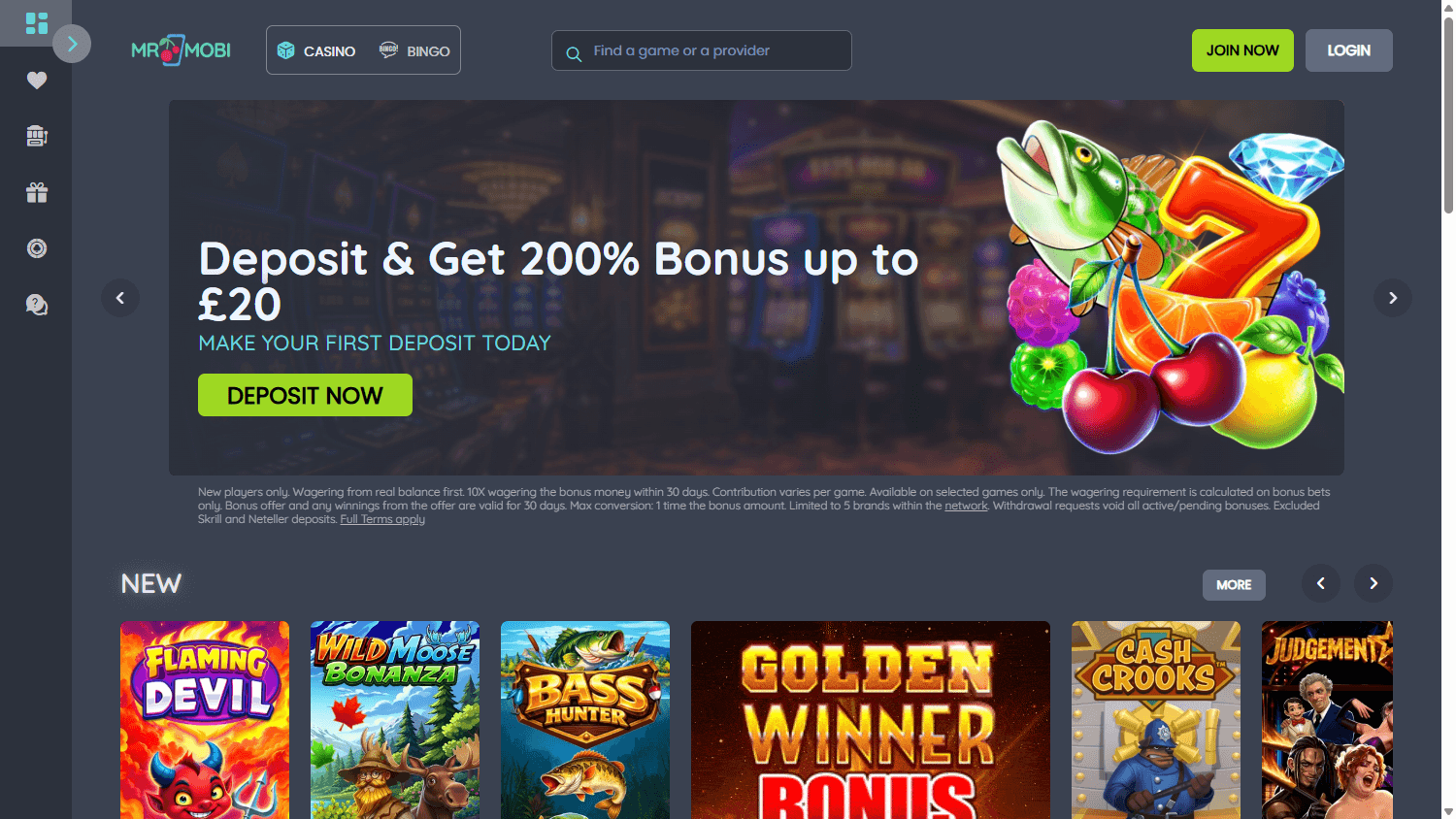 Mr_Mobi_Casino_homepage_desktop
