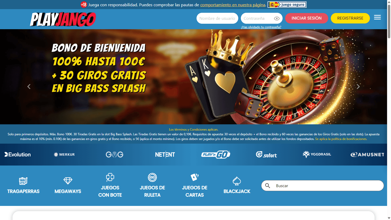 playjango_casino_es_homepage_desktop