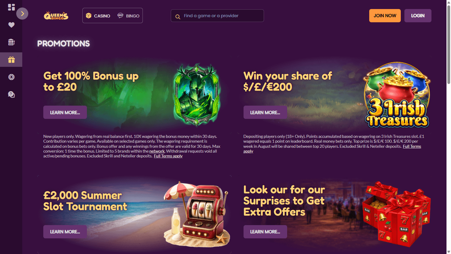 queens_bingo_casino_promotions_desktop