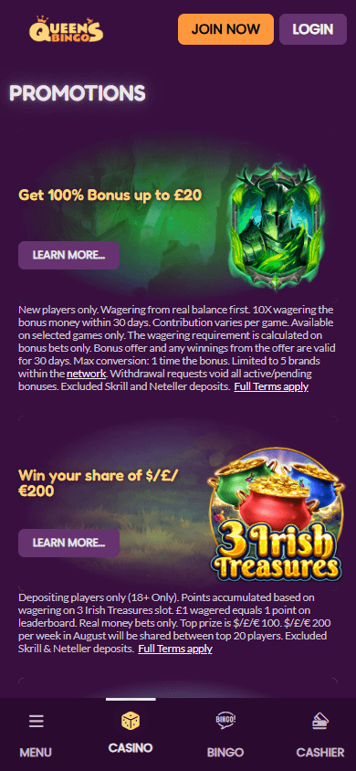 queens_bingo_casino_promotions_mobile