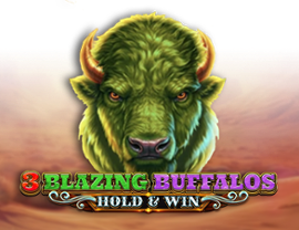 3 Blazing Buffalos: Hold & Win