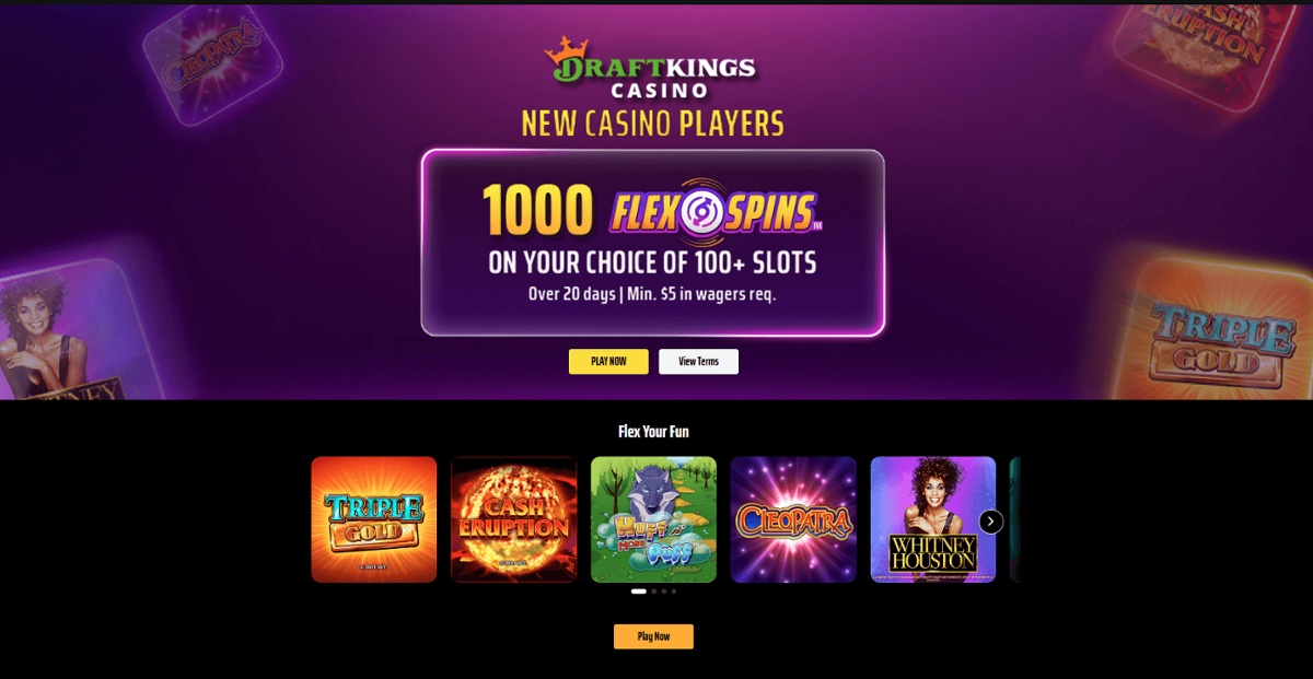 DraftKings top real money Cash App casino