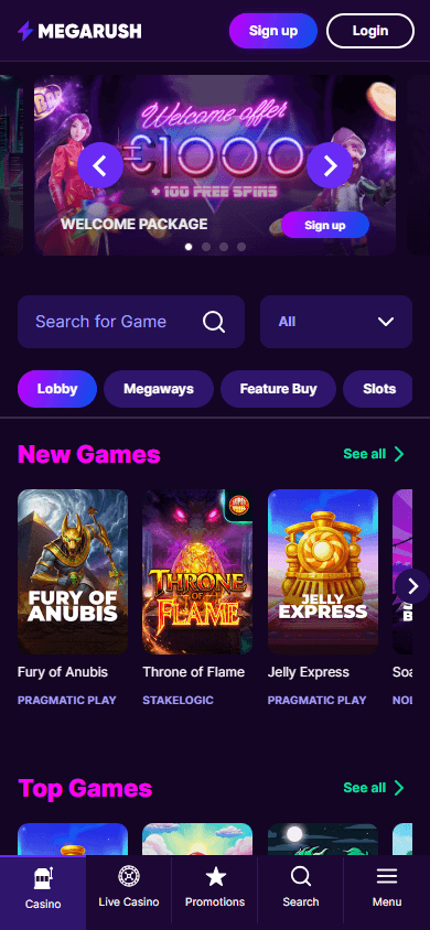 MegaRush_Casino_game_gallery_mobile