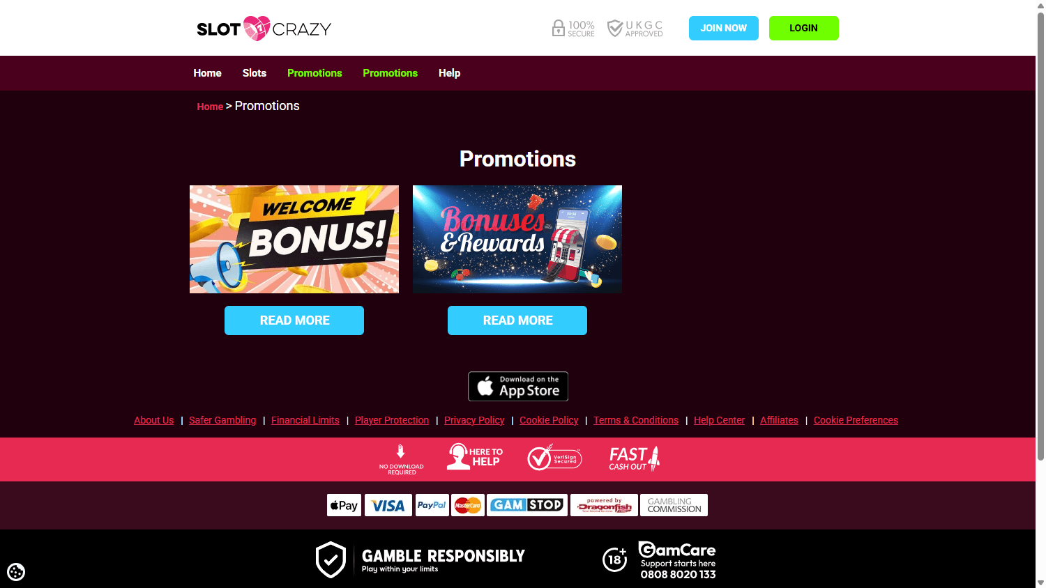 slot_crazy_casino_promotions_desktop