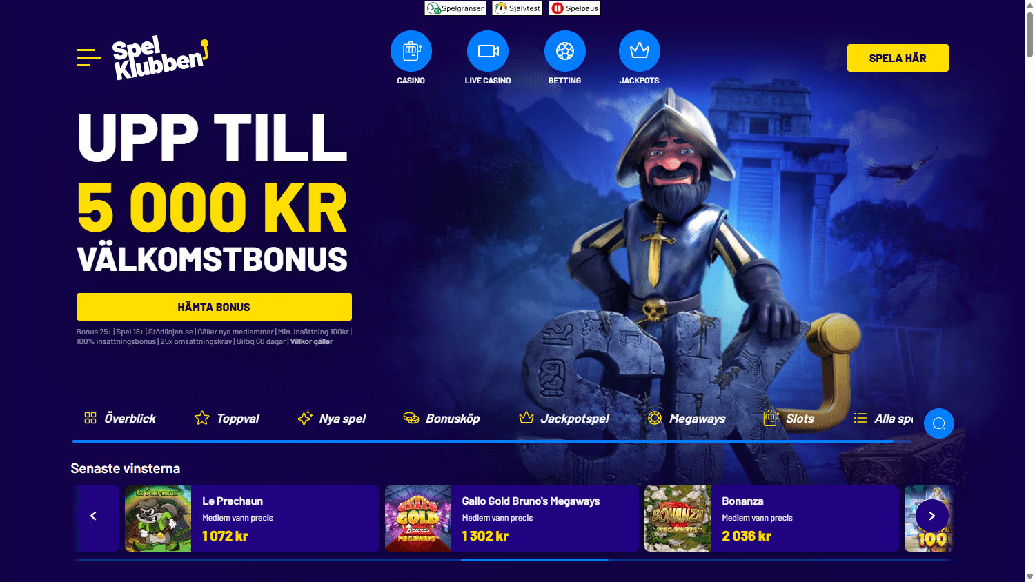 spelklubben_casino_homepage_desktop