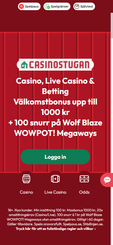Casinostugan_homepage_mobile
