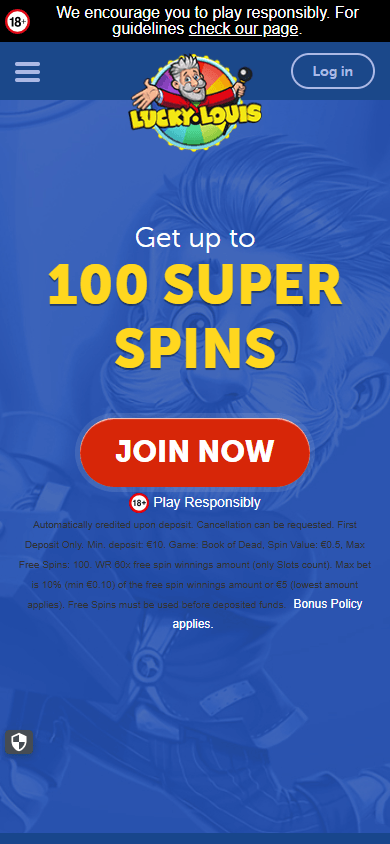 luckylouis_casino_homepage_mobile