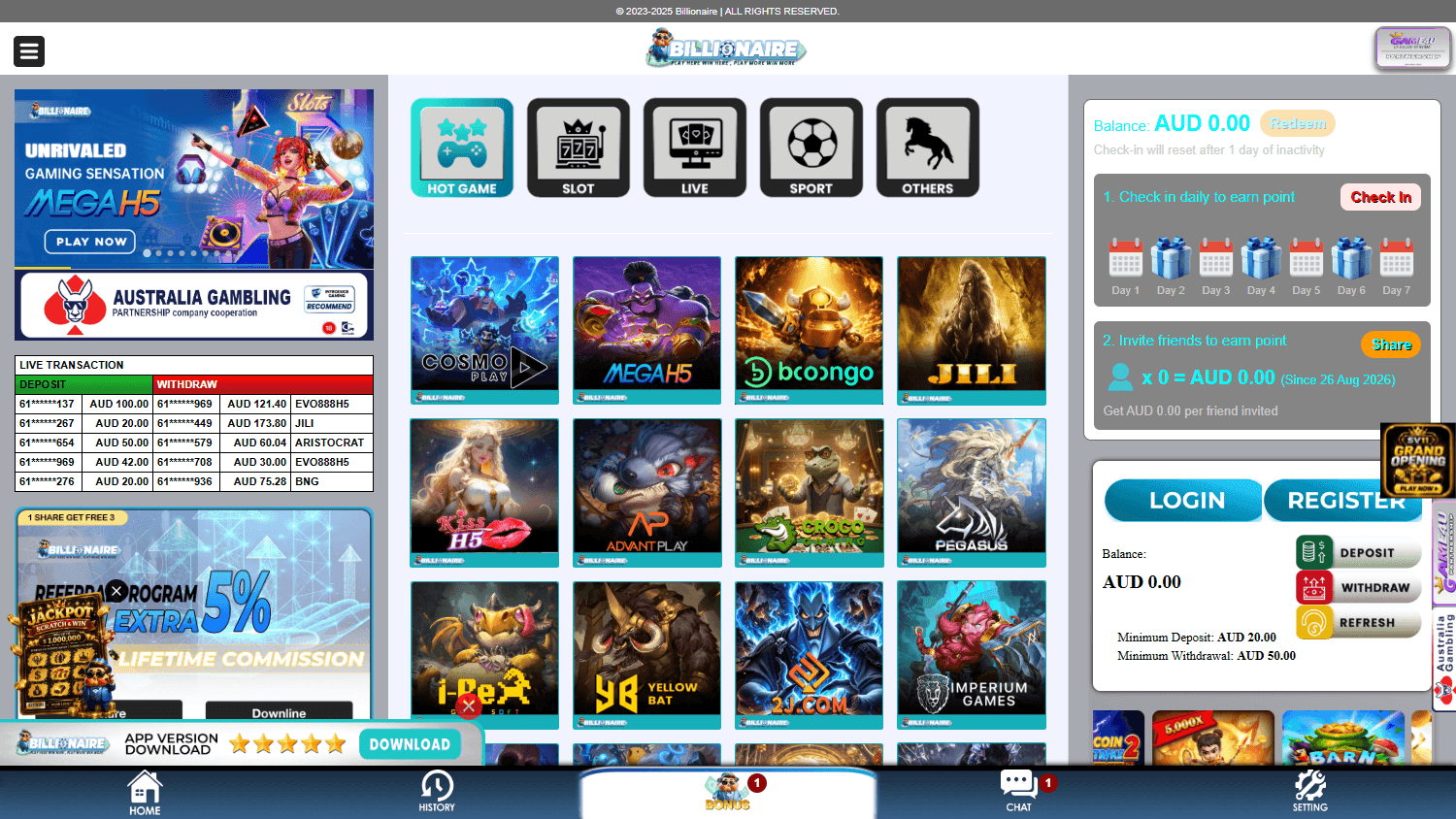 billionaire_8_casino_homepage_desktop